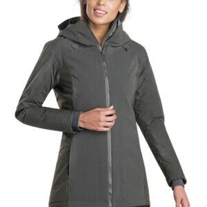 KÜHL Women’s Kopenhagen Insulated Shell Jacket – XS – Grey Moss